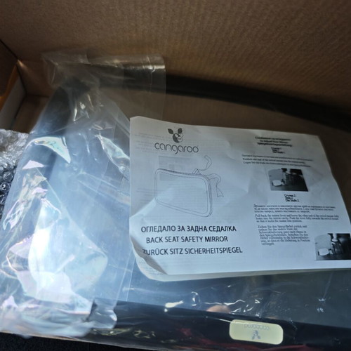 Cangaroo Baby Car Mirror like new, black