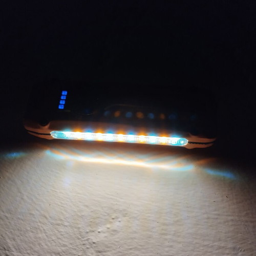 EDC 1200LM Pocket Flashlight rechargeable, metal, USB-C, 6-in-1