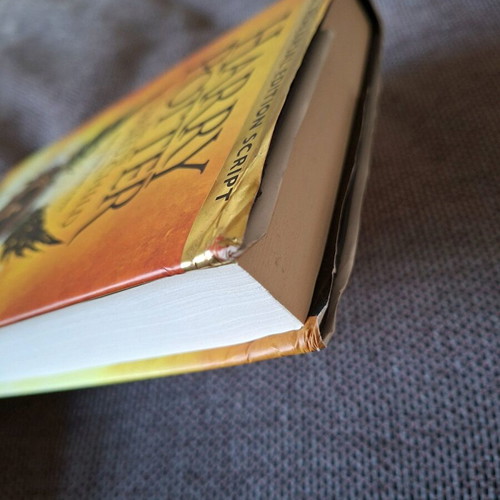 Harry Otter and the cursed child hardcover used
