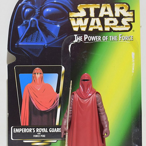 Kenner Star Wars Power of the Force Emperor's Royal Guard figure used