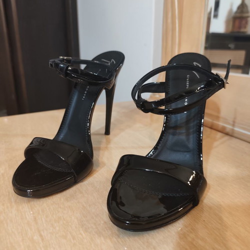 Giuseppe Zanotti high heels, black, size 39.5