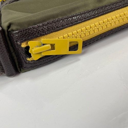 Dolce & Gabbana Canvas Messenger Bag like new, green