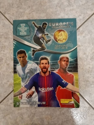 European Champions Season 2017-2018 Album new