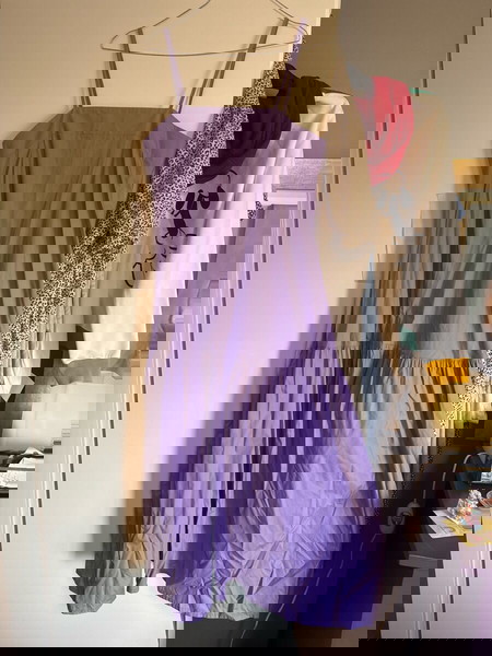 Chaton λιλά φόρεμα large