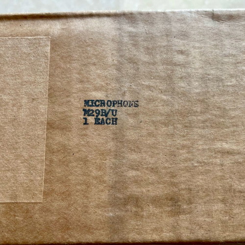 Military microphone M29B/U new
