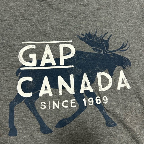 GAP XXL T-shirts like new, 1 red with palms and 1 grey with Canada print