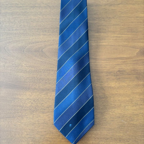 Pierre Cardin Paris blue striped tie