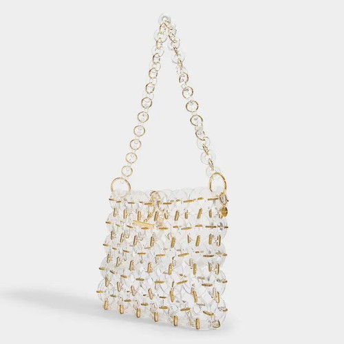 Cult Gaia shoulder bag new transparent pexil glass