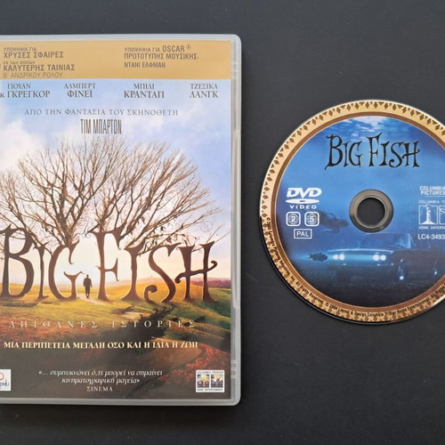 Big Fish DVD used, comedy, drama, fantasy