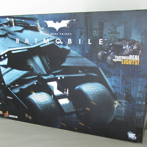 Hot Toys 1/6 Batman The Dark Knight Batmobile like new