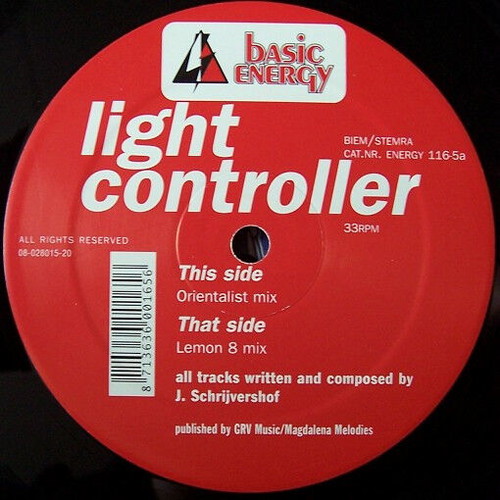 Light Controller vinyl record used, Basic Energy 1996