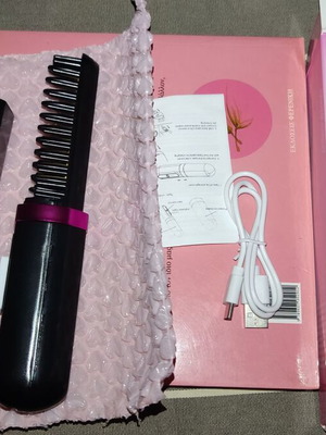 Βούρτσα ισιώματος USB καινούργια