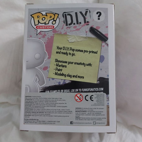 Funko Pop Male figure used for DIY customization