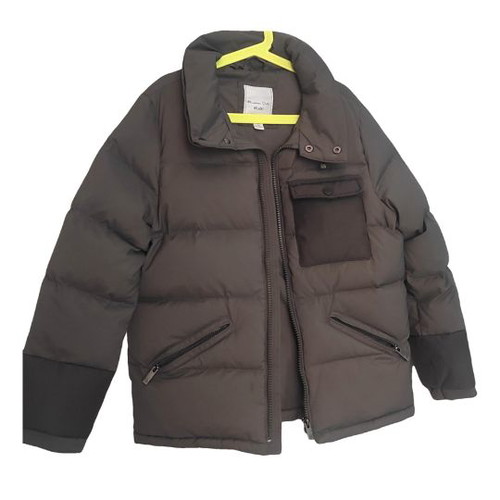 Massimo Dutti kids down jacket like new, gray, size 9-10