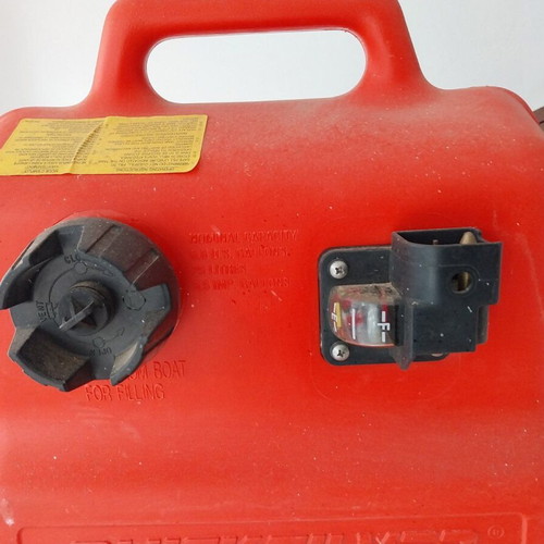 Quicksilver fuel tank with floater 25 liters like new