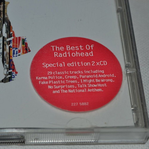Radiohead The Best Of CD like new, 2 CDs