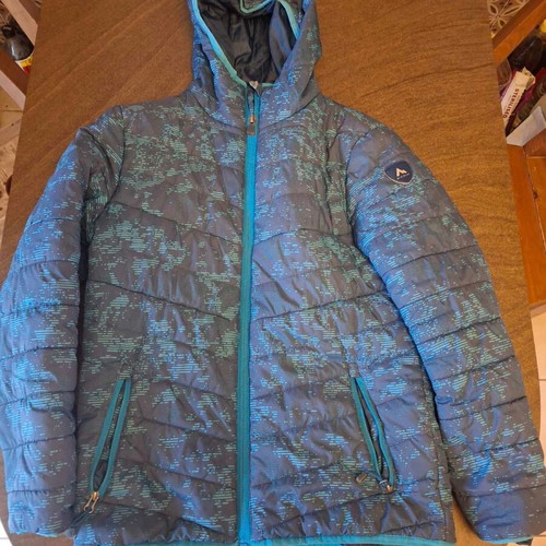 Mc Kinley kids jacket used, blue, size 152 cm