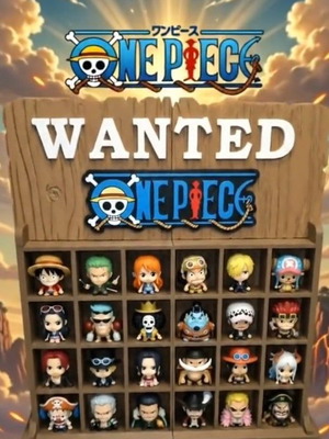 One Piece Kinder Joy display stand for 24 figures
