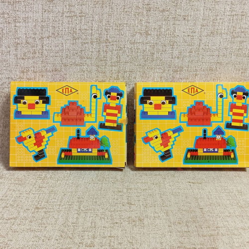 EPA #1 x 2 and EPA #3 Tektos x 2 vintage set of 4 new Greek toys