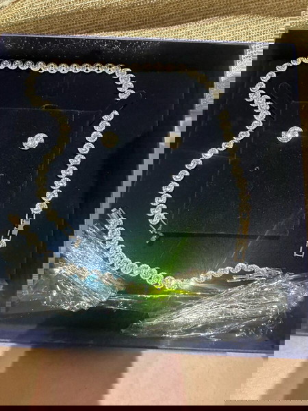Σετ Swarovski σκουλαρίκια κολιέ βραχιόλι angelic συλλογή
