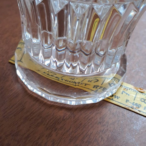 Crystal candlestick like new