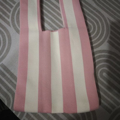 Cocosolis summer bag, white and pink
