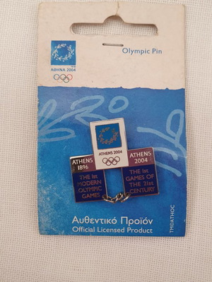 Athens 2004 Olympic collectible pin from the Olympic Games
