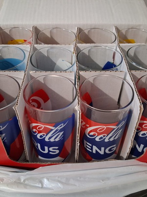 Mundial Russia 2018 collectible glasses set of 12 new
