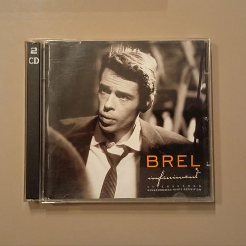 Jacques Brel Infiniment double CD used, folk