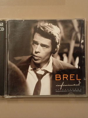 Jacques Brel Infiniment double CD used, folk
