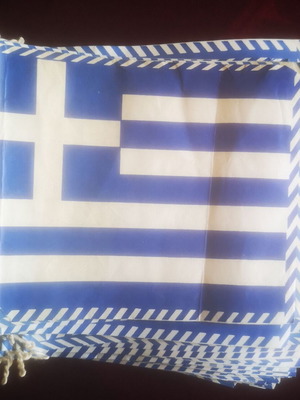 Decoration flags like new, set of 48 paper flags