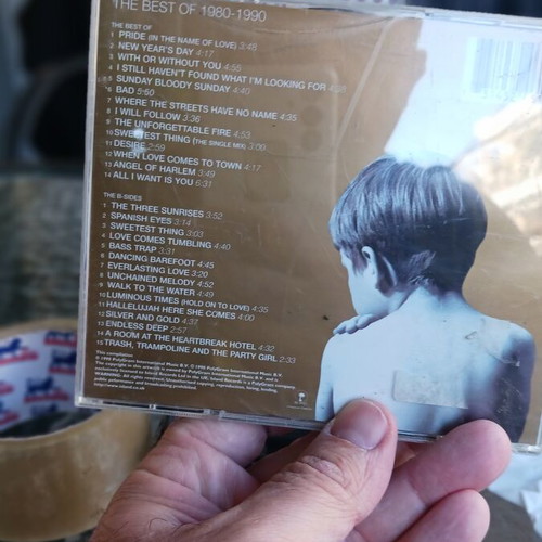 U2 The Best of 1980-1990 2 CD used