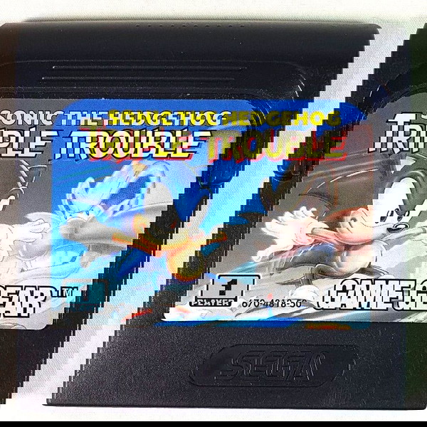 4 ΠΑΙΧΝΙΔΙΑ SEGA GAME GEAR ( SONIC TRIPLE TROUBLE, CASINO FUNPAK, BUGS BUNNY IN DOUBLE TROUBLE & WIZARD PINBALL )