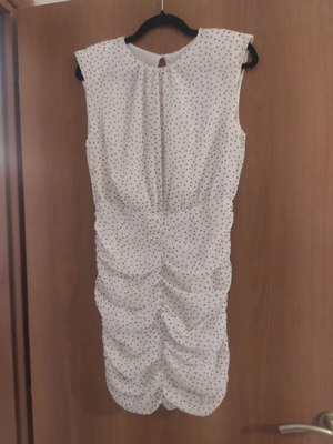 Mango polka dot dress new, size M 38 10