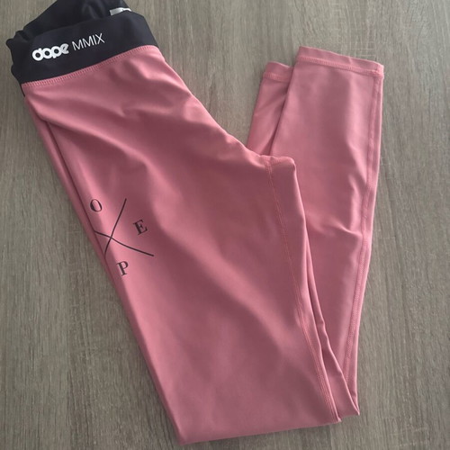 Dope leggings small like new, pink