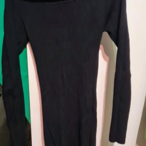 Dress S black winter new unworn