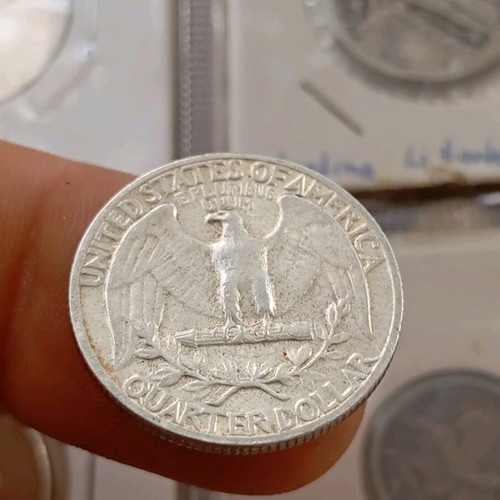 Quarter Dollar 1964 United States Silver Coin used