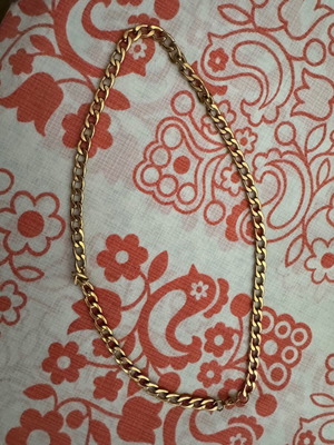 Gold-plated necklace chain new, classic design
