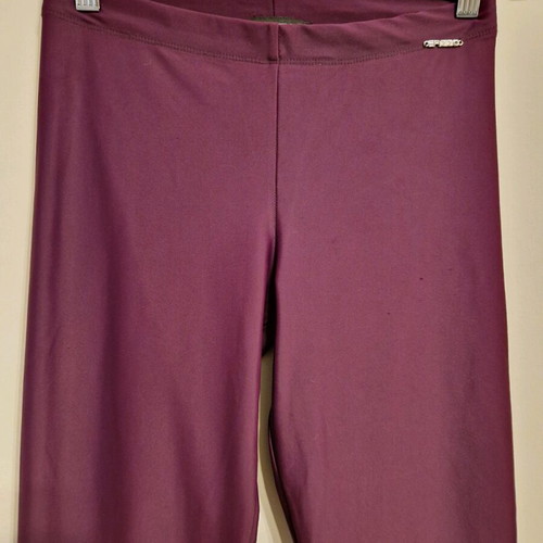 Enzzo shiny purple leggings medium like new