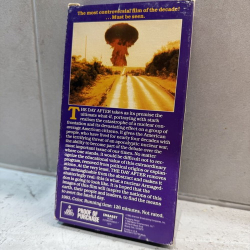 The Day After VHS tape used, no subtitles