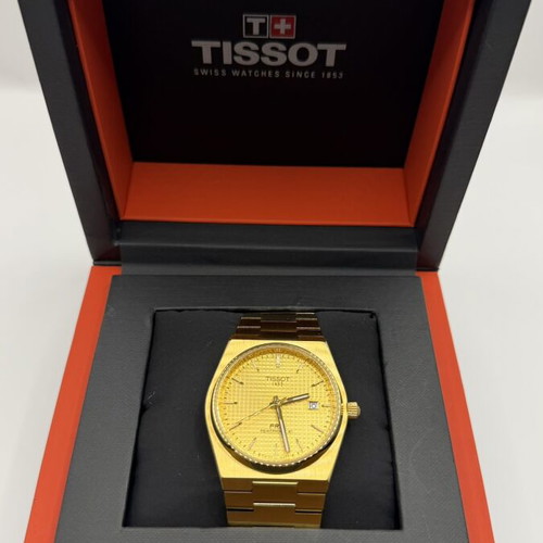 Tissot PRX Powermatic 80 gold men's watch