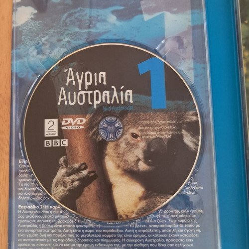 Wild Australasia DVD set like new, 3 discs