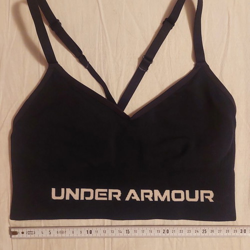 Under Armour black sports top, size XS