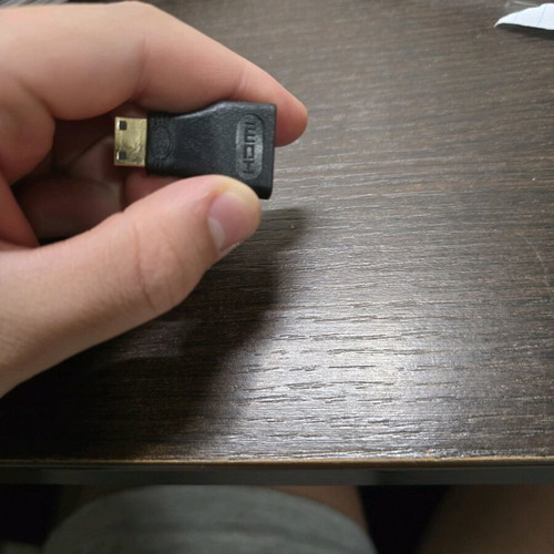 Mini HDMI to HDMI adapter like new
