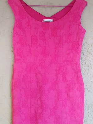 Iblues cotton dress like new, dark pink, size S