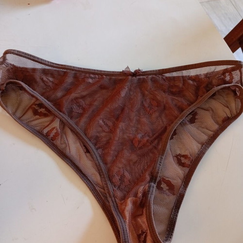 Sexy underwear Shein brown transparent XL, new