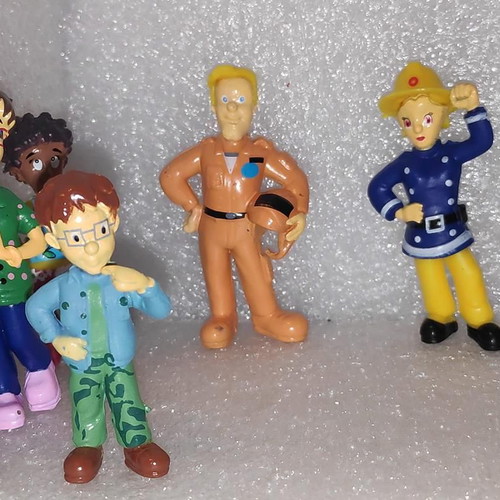 Fireman Sam figure collection, like new, set of 12