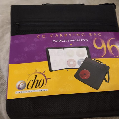 CD and DVD carrying bag new, capacity 96 discs