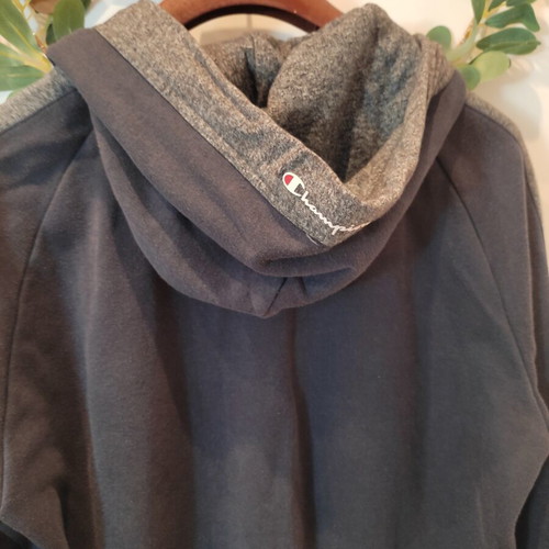 Champion hoodies used, blue, size M