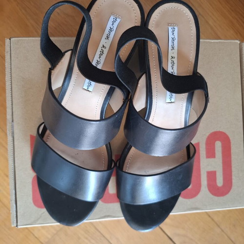Leather sandals & Other Stories size 36, like new, 6 cm heel